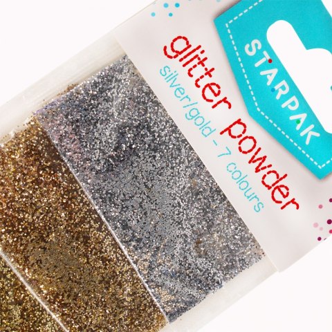 GLITTER SUELTO 6 COLORES 2G STARPAK 457119