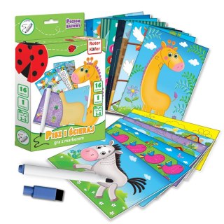 JUEGO EDUCATIVO CON MARCADOR ESCRIBIR Y BORRAR 5-7 AÑOS ROTER KAFER RK1020-01