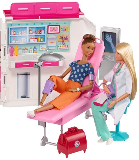 Clínica móvil de ambulancia Barbie - Mattel FRM19 WB1