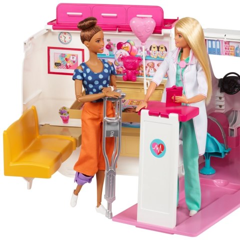 Clínica móvil de ambulancia Barbie - Mattel FRM19 WB1