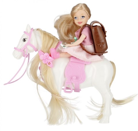 MUÑECA 13CM ACCESORIOS CABALLO MEGA CREATIVO 499350