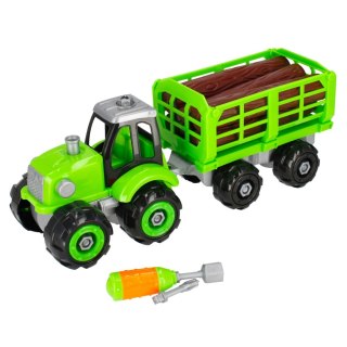 TRACTOR VOLTEADOR CON ACCESORIOS MEGA CREATIVE 482971