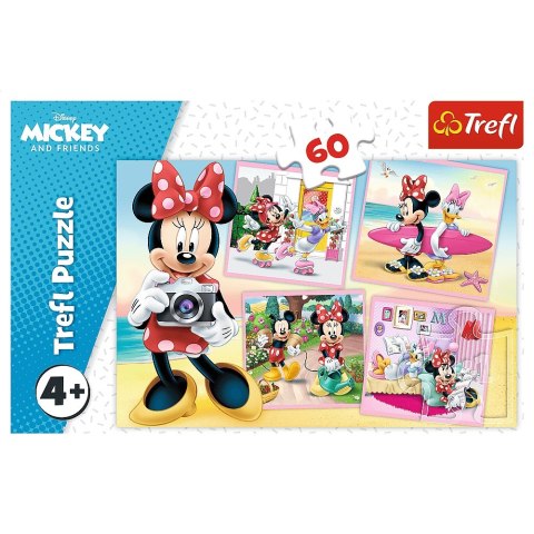 PUZZLE 60 PIEZAS LINDO MINNIE TREFL 17360