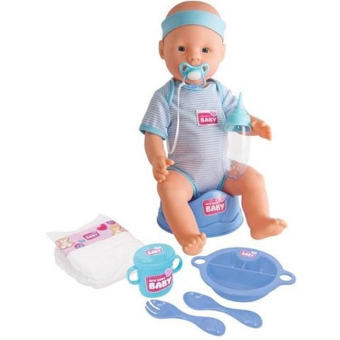 MUÑECO RECIÉN NACIDO BABY BOY 43CM ACCESORIOS 105030044