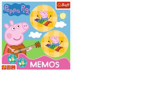 JUEGO MEMOS PEPPA TREFL 01893