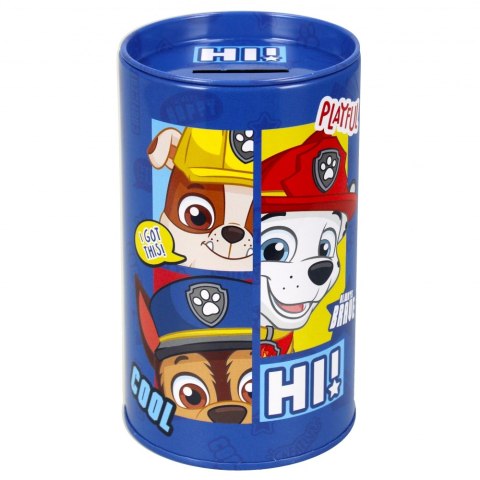 HUCHA METAL REDONDA PAW PATROL STARPAK 374468