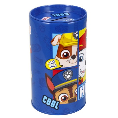 HUCHA METAL REDONDA PAW PATROL STARPAK 374468