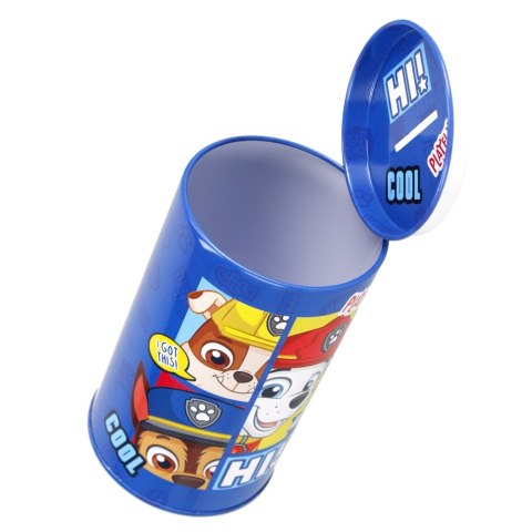 HUCHA METAL REDONDA PAW PATROL STARPAK 374468