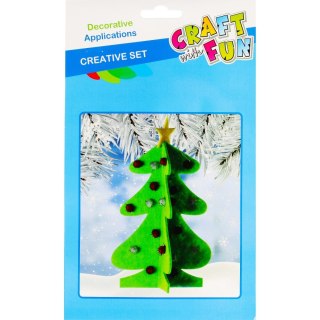 KIT CREATIVO ARBOL DE NAVIDAD ARTESANAL CON DIVERSIÓN 480010