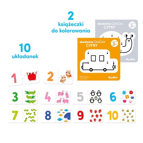 PUZZLE EDUC FOLLETO ACADEMIA DE CCZUZU NUMEROS 3 CCZUCHU