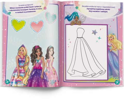 BARBIE DREAMTOPIA. JUEGA CON PEGATINAS AMEET AMEET