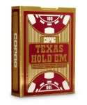 Cartamundi: Naipes - Texas hold'em jumbo dorado/rojo