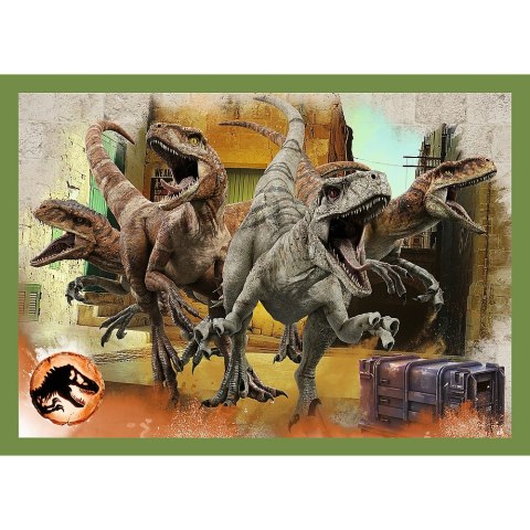 PUZZLE 4EN1 GRANDES DINOSAURIOS TREFL 34607