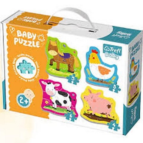 Animales en el campo - Puzzle Baby