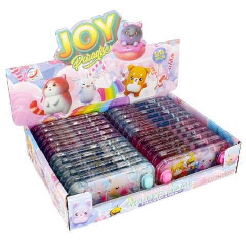 JUEGO AGUA GLITTER 16X7X2 MC CUTE MIX4 24/96/192 MEGA CREATIVO