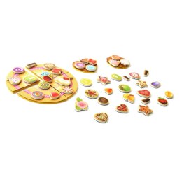 PUZZLE MAGNET PASTEL PLX PUD ROTER CAFER