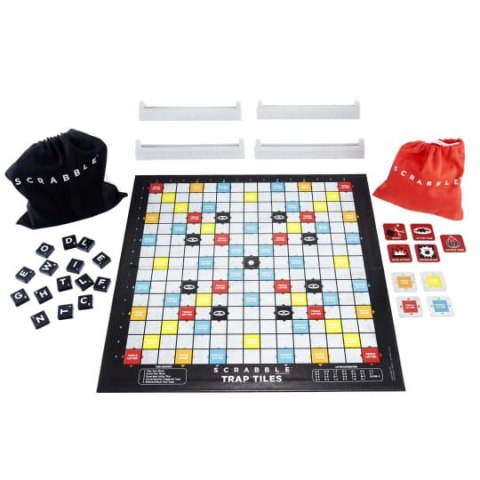 JUEGO MATTEL SCRABBLE TRAMPAS HMK73 PUD6 MATTEL