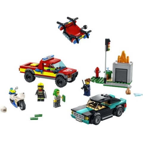 LEGO® City: persecución policial y de bomberos