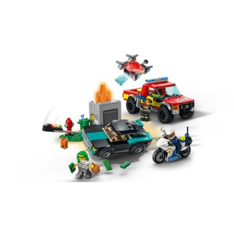 LEGO® City: persecución policial y de bomberos