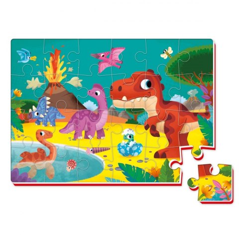 PUZZLE PIAN 24EL DINOSAURIOS RK PBH ROTER KAFER