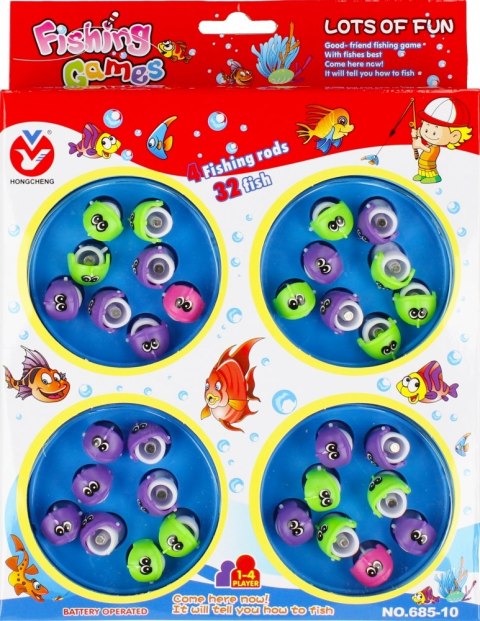 JUEGO DE PECES 4EN1 MEGA CREATIVO 502400 MEGA CREATIVO