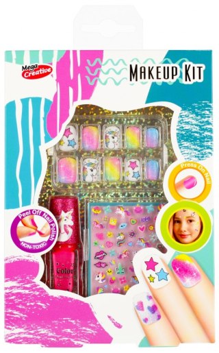 HERMOSO SET DE MAQUILLAJE 6 12X17X3 MC WB 6/48 MEGA CREATIVO