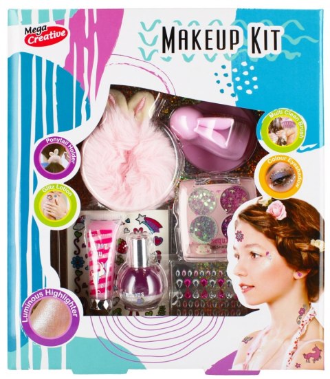 HERMOSO SET DE MAQUILLAJE 9 25X29X6 MC WB 6/12 MEGA CREATIVO