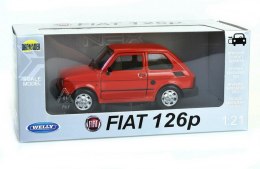 COCHE METALICO FIAT 126P 1:21 DROMADER 24066 DROMADER