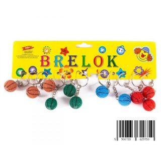 LLAVERO PELOTA 2CM A 12 JUGUETES 1409K MID TOYS