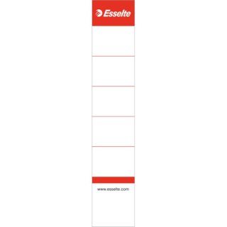 PAPELERA ETIQUETAS ENCUADERNACIÓN BLANCO ESSELTE 810811 ESSELTE