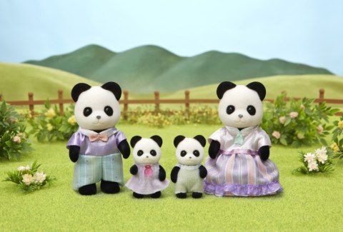 FAMILIA DE PANDA DE SYLVANIAN 5529 WB6 EPOCH