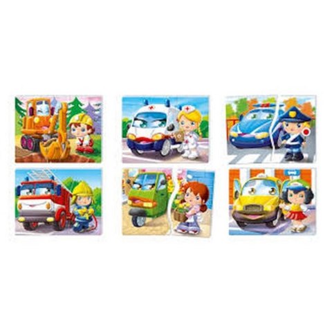 JUEGO EDUCATIVO VEHICULOS Y COMPETICIONES CLEMENTONI 60920 CLEMENTONI