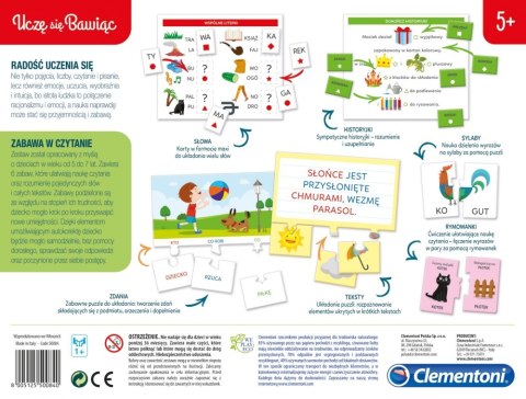 JUEGO EDUCATIVO LECTURA DIVERTIDA CLEMENTONI 50084 CLEMENTONI