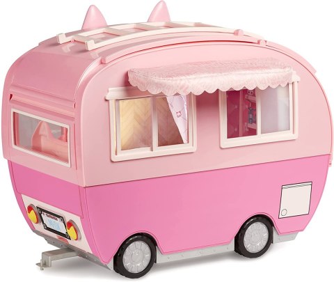 CAMPER CON ACCESORIOS SORPRESA KITTY CAT MGA 575672EUC MGA