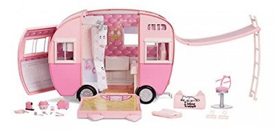 CAMPER CON ACCESORIOS SORPRESA KITTY CAT MGA 575672EUC MGA