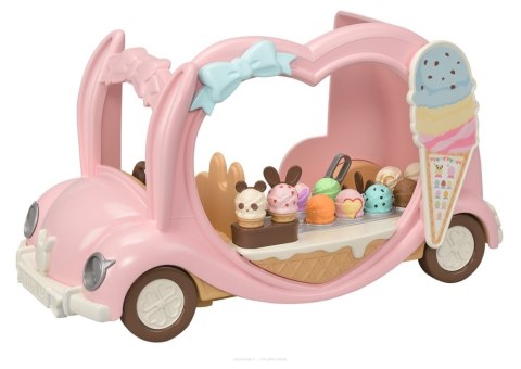 SYLVANIAN FELIZ COCHE DE HELADOS 5651 WB6 EPOCH