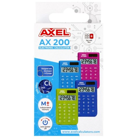 CALCULADORA AX-200DB AXEL 489996 AXEL