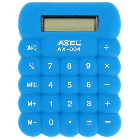 CALCULADORA SILICONA AZUL AX-004 AXEL 457667 AXEL