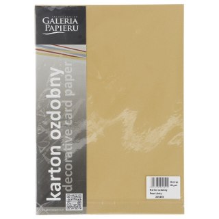 CARTULINA DECORATIVA A4 250 G ORO PERLA GALERÍA DE PAPEL PAQUETE DE 20 UDS. ARGO 205456 ARGO