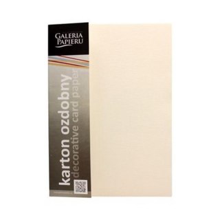 CARTULINA DECORATIVA A4 CREMA ATLANTA 230G PAPEL GALERIA 203202 ARGO