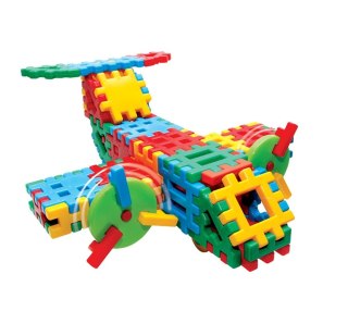 BLOQUES DE CONSTRUCCIÓN WAFFLES 26 ELEMENTOS PLANO CZAKO 025647 CZAKO