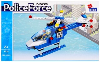 BLOQUES DE CONSTRUCCIÓN 122 ELEMENTOS HELICÓPTERO POLICÍA ALLEBLOX 478233 ALLEBLOX