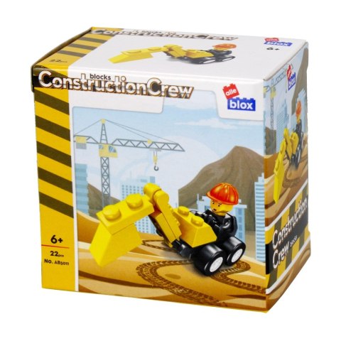 BLOQUES DE CONSTRUCCIÓN 22 ELEMENTOS CONSTRUCCIÓN EXCAVADORA ALLEBLOX 492792 ALLEBLOX