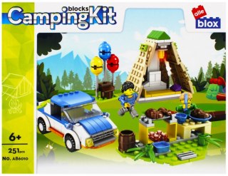 BLOQUES DE CONSTRUCCIÓN 251 ELEMENTOS CAMPING ALLEBLOX 478245 ALLEBLOX