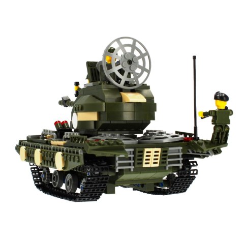 BLOQUES DE CONSTRUCCIÓN 563 ELEMENTOS TANQUE MILITAR ALLEBLOX 478261 ALLEBLOX