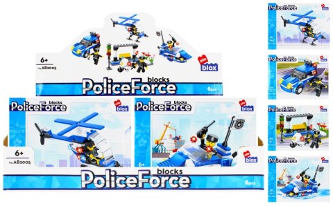 BLOQUES DE CONSTRUCCIÓN 96-104 ELEMENTOS DE POLICÍA ALLEBLOX 478225 ALLEBLOX