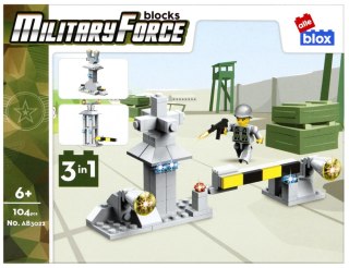 BLOQUES DE CONSTRUCCIÓN 104 ELEMENTOS MILITARES ALLEBLOX 492847 ALLEBLOX