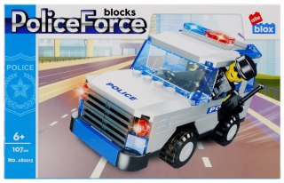 BLOQUES DE CONSTRUCCIÓN 107 ELEMENTOS POLICÍA ALLEBLOX 492822 ALLEBLOX