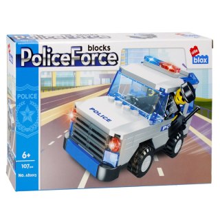 BLOQUES DE CONSTRUCCIÓN 107 ELEMENTOS POLICÍA ALLEBLOX 492822 ALLEBLOX