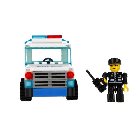 BLOQUES DE CONSTRUCCIÓN 107 ELEMENTOS POLICÍA ALLEBLOX 492822 ALLEBLOX